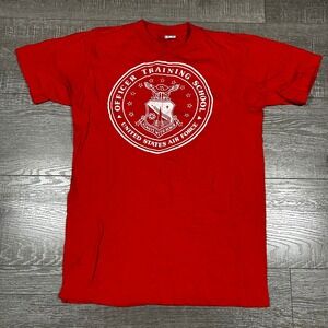 Vintage 1986 Artex USAF Officer Training School Shirt JFK Mens Medium 80s USA